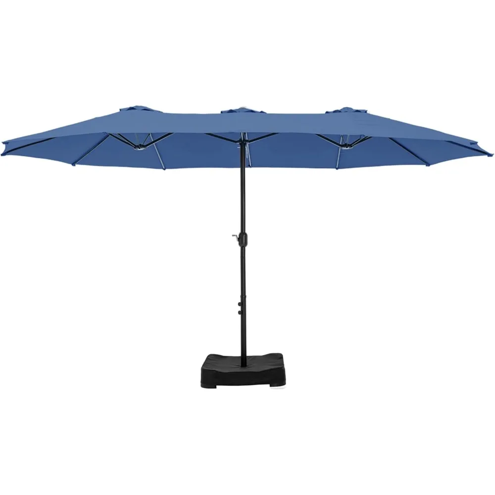 Sophia & William 15 ft Extra Large Patio Umbrella with Base Included, Rectangular Outdoor Umbrella Heavy Duty, Market Umbrella D
Sophia & William 15 ft Extra Large Patio Umbrella with Base Included, Rectangular Outdoor Umbrella Heavy Duty, Market Umbrella D