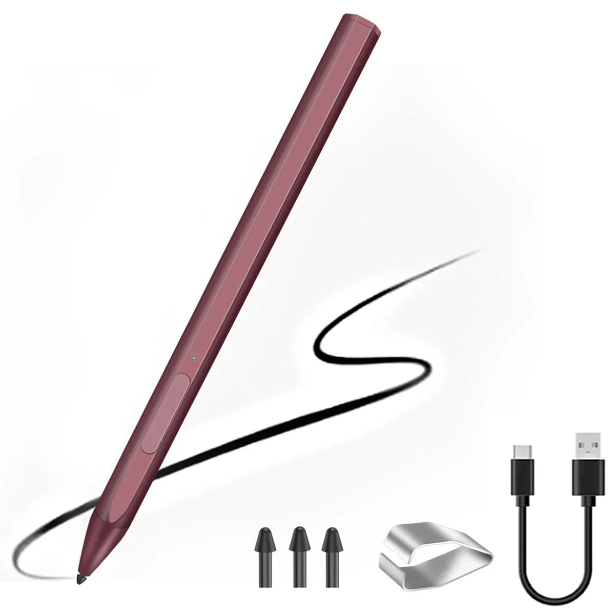 For Hp Envy Spectre Pavilion X360 Computer Multifunctional Convenient Portable Stylus Pen, Claret—AA56
For Hp Envy Spectre Pavilion X360 Computer Multifunctional Convenient Portable Stylus Pen, Claret—AA56