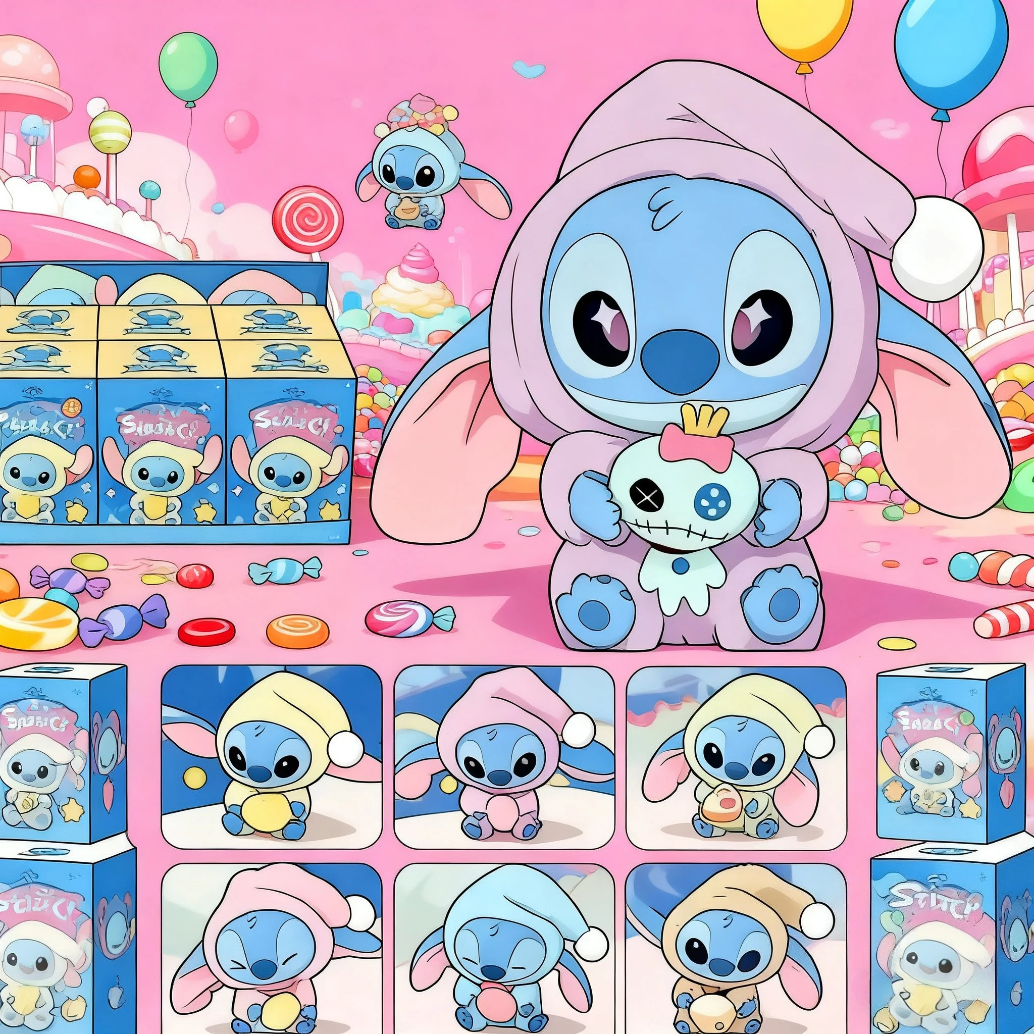 ГОРЯЧАЯ! Kawaii Stitch Blind Box Bag Eat Some Thing Before Sleep Series Виниловый кулон Таинственная коробка-сюрприз Подарок
ГОРЯЧАЯ! Kawaii Stitch Blind Box Bag Eat Some Thing Before Sleep Series Виниловый кулон Таинственная коробка-сюрприз Подарок