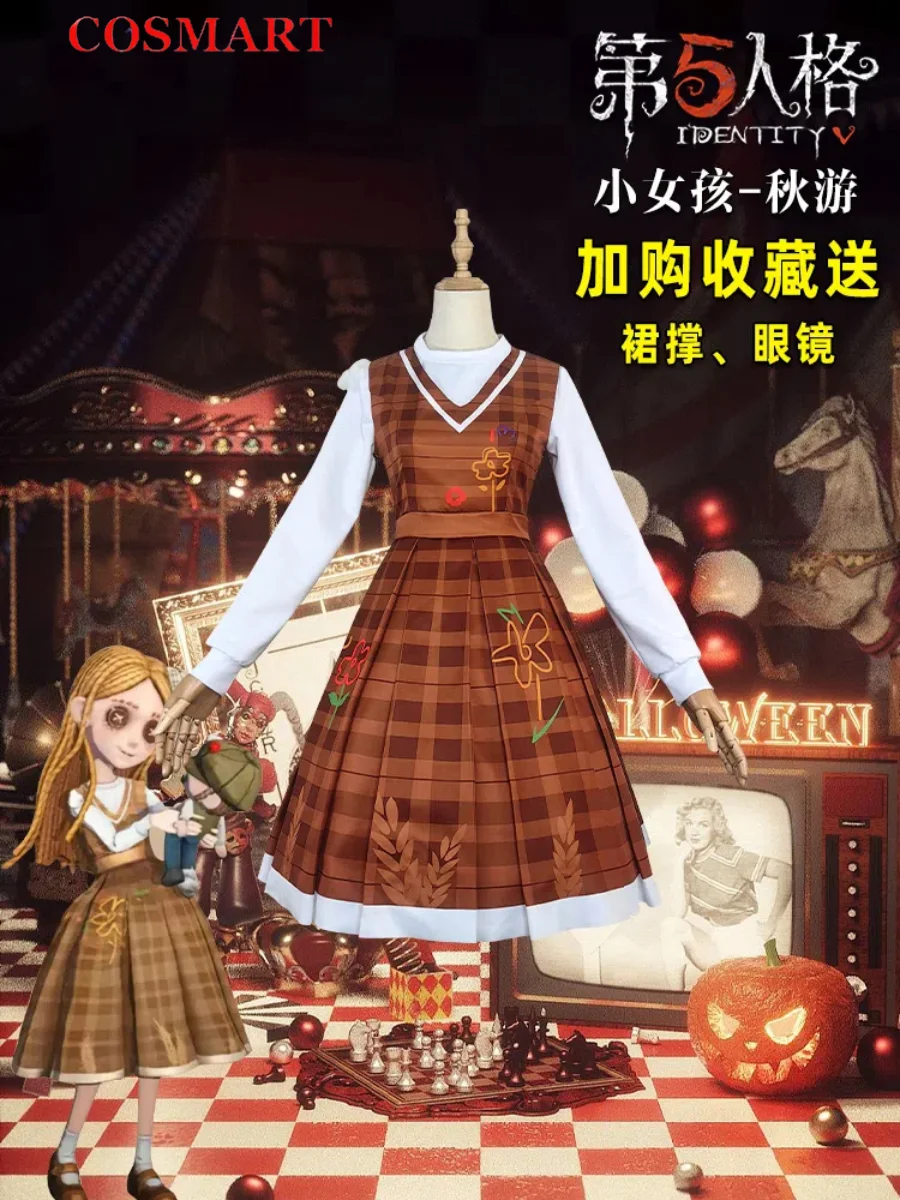 COSMART Identity V Alice Deross осенняя прогулка Косплей Костюм Cos Game Аниме Вечеринка Униформа Хэллоуин Играть Ролевая Одежда Одежда
COSMART Identity V Alice Deross осенняя прогулка Косплей Костюм Cos Game Аниме Вечеринка Униформа Хэллоуин Играть Ролевая Одежда Одежда