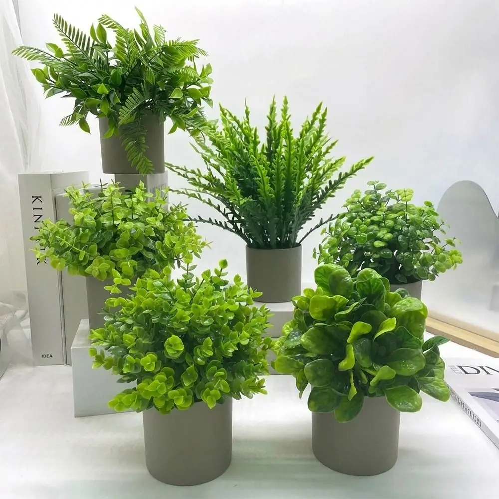 Green Artificial Plant Bonsai Grey Flowerpot Photo Props Simulation Plant Flowerpotted Grass Leaves Craft Faux Potted Decoration
Green Artificial Plant Bonsai Grey Flowerpot Photo Props Simulation Plant Flowerpotted Grass Leaves Craft Faux Potted Decoration