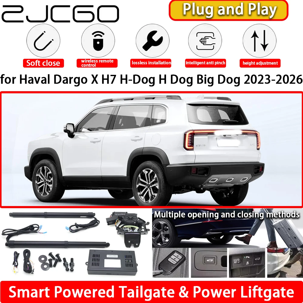 for Haval Dargo X H7 H-Dog H Dog Big Dog 2023-2026 Automatic Electric Powered Tailgate Power Liftgate Tail Gate Lift Kit System
for Haval Dargo X H7 H-Dog H Dog Big Dog 2023-2026 Automatic Electric Powered Tailgate Power Liftgate Tail Gate Lift Kit System