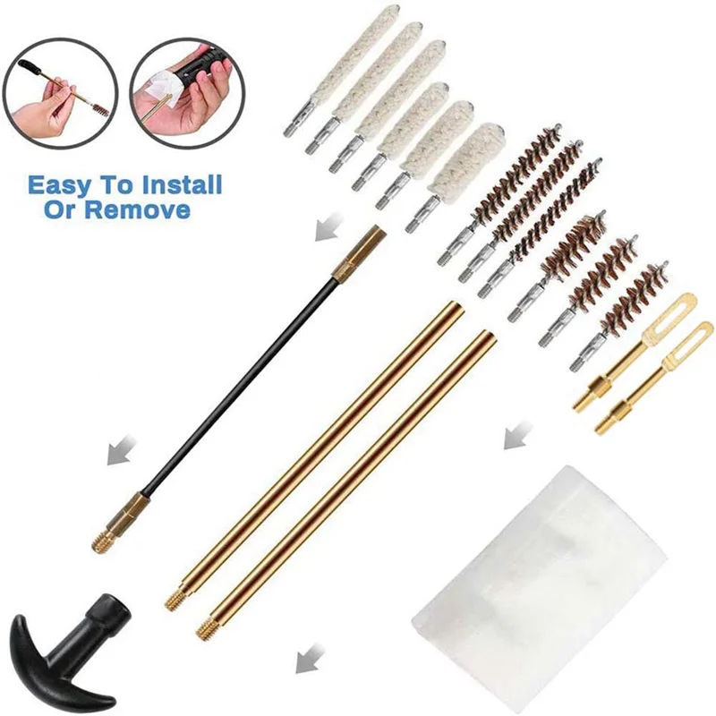 AT48-Copper Brush Cotton Brush Cleaning Kit Barrel Brush Barrel Brush Set Maintenance Kit Barrel Brush Kit
AT48-Copper Brush Cotton Brush Cleaning Kit Barrel Brush Barrel Brush Set Maintenance Kit Barrel Brush Kit