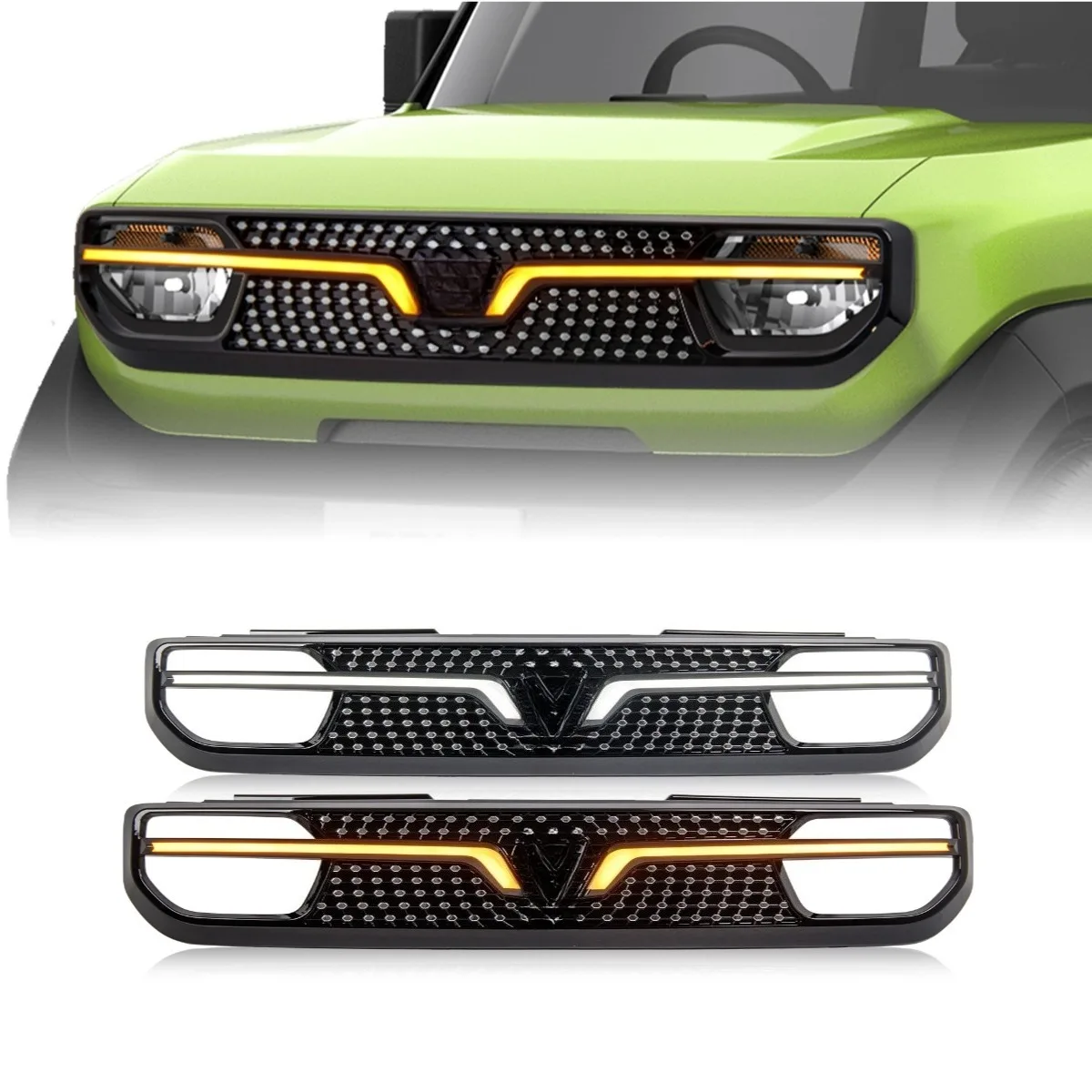 Front Bumper Grille Car Grille Racing Grills Front Grill For VinFast VF3 Body Kit Car Accessories
Front Bumper Grille Car Grille Racing Grills Front Grill For VinFast VF3 Body Kit Car Accessories