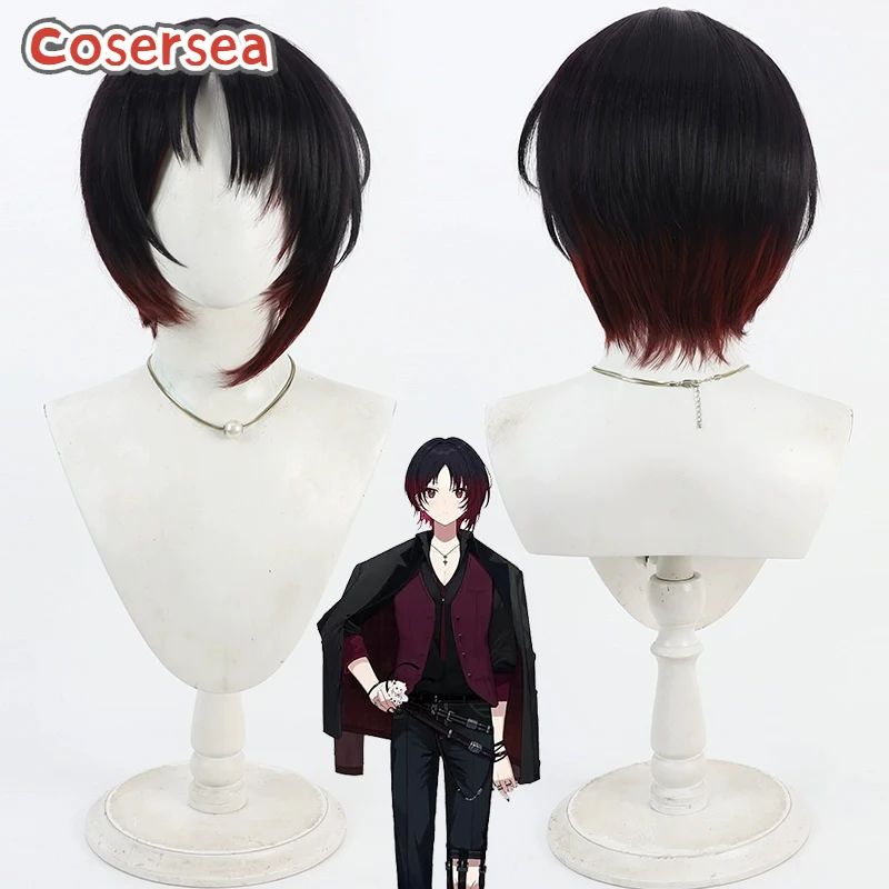 Cosersea Kisaragi Ren Cosplay Wigs Virtual YouTuber Kisaragi Ren 30cm Black Mixed Wine Red Wig Synthetic Hair Heat Resistant
Cosersea Kisaragi Ren Cosplay Wigs Virtual YouTuber Kisaragi Ren 30cm Black Mixed Wine Red Wig Synthetic Hair Heat Resistant