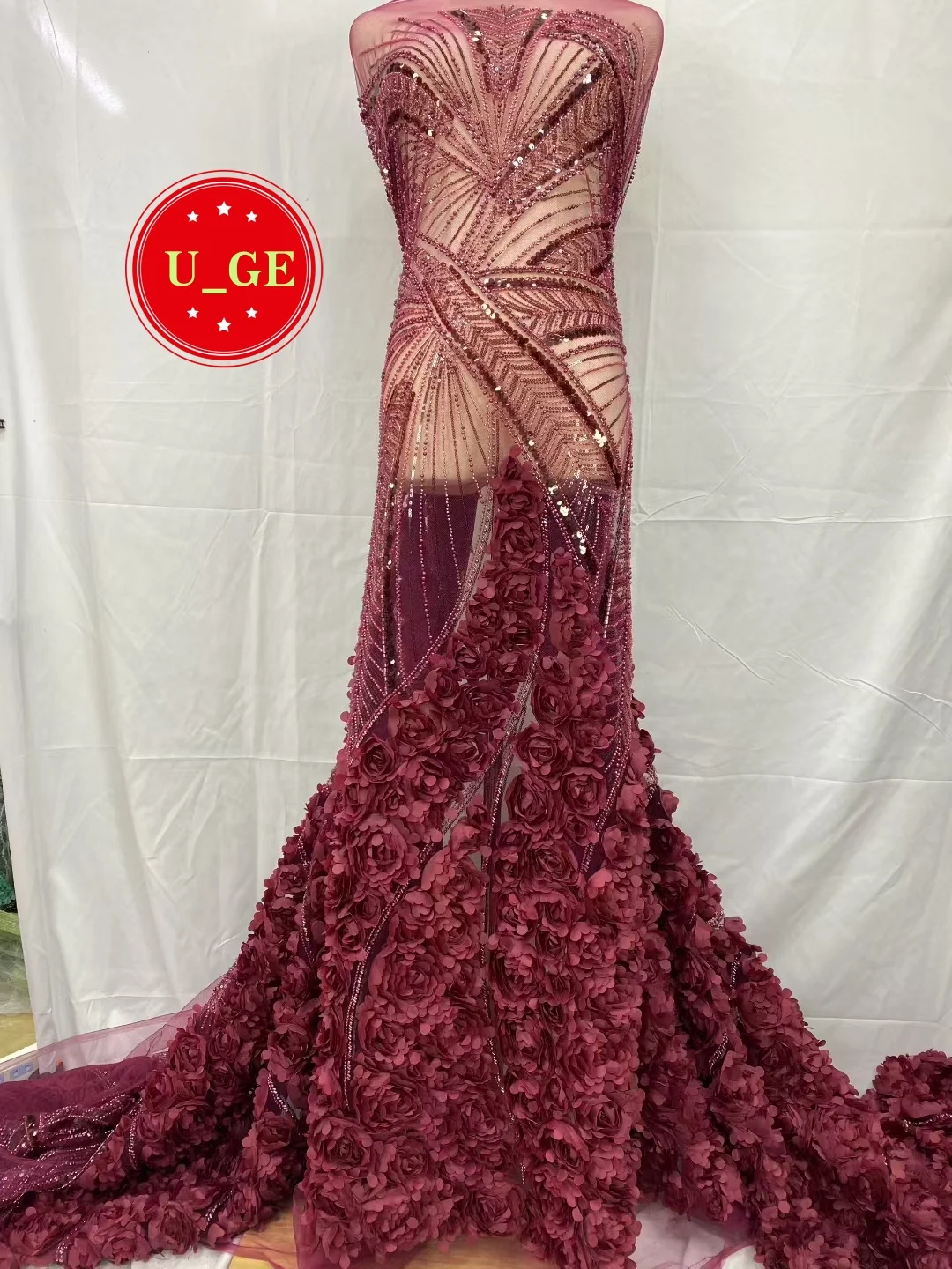 2026 Popular Luxury Soft Chiffon Hemline Lace Fabric with Sparkling Stones – Ideal for Wedding Party Dresses U_Ge9586
2026 Popular Luxury Soft Chiffon Hemline Lace Fabric with Sparkling Stones – Ideal for Wedding Party Dresses U_Ge9586