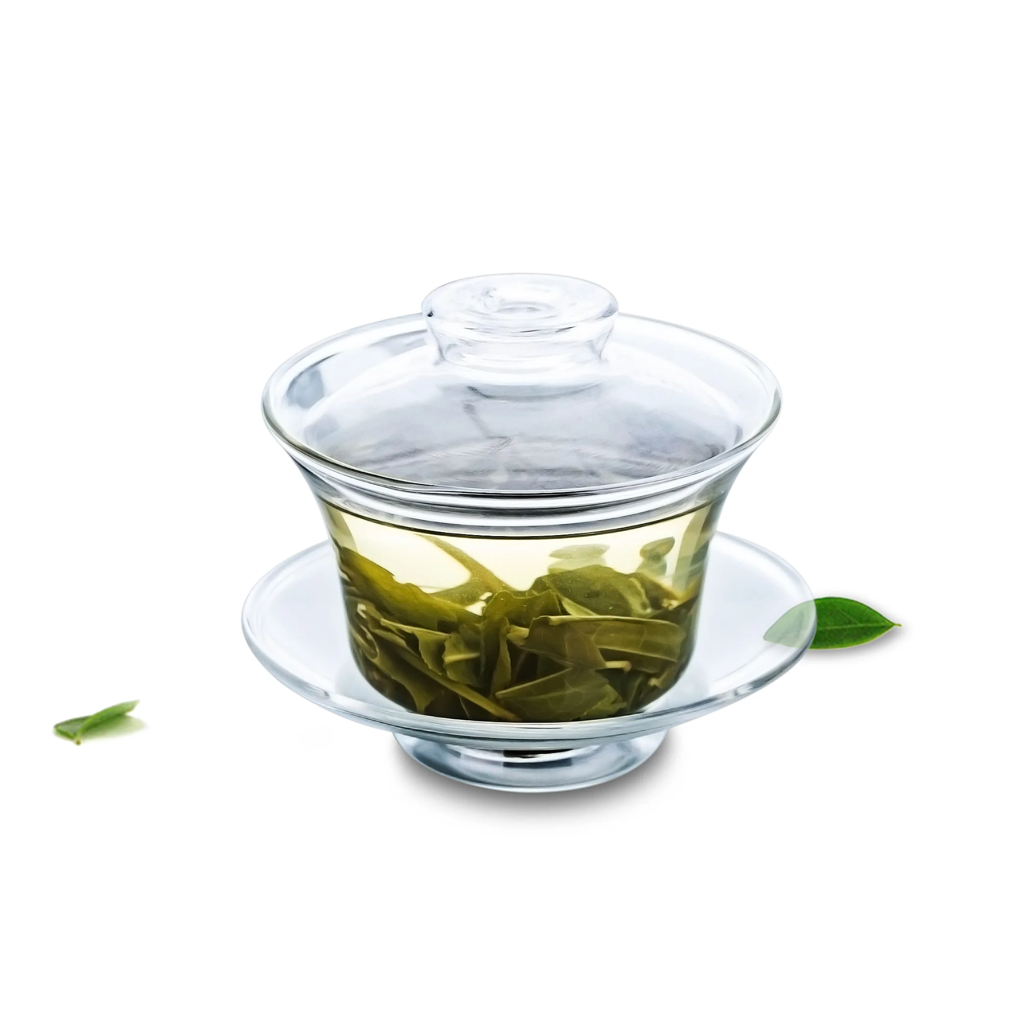 1PC 165ml Tea Heat-Resisting Clear Glass Gongfu Teapot Water Cup Small Tea Pot with Saucer Tea Cups
1PC 165ml Tea Heat-Resisting Clear Glass Gongfu Teapot Water Cup Small Tea Pot with Saucer Tea Cups