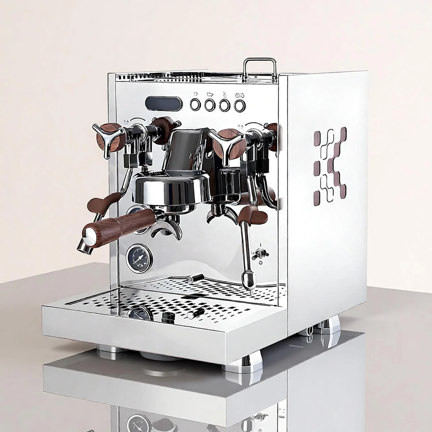 Professional 2200W 15 Bar 1 Group Stainless Steel Commercial Home Cafeteras Kahve Makinesi Coffee Maker Espresso Machine
Professional 2200W 15 Bar 1 Group Stainless Steel Commercial Home Cafeteras Kahve Makinesi Coffee Maker Espresso Machine