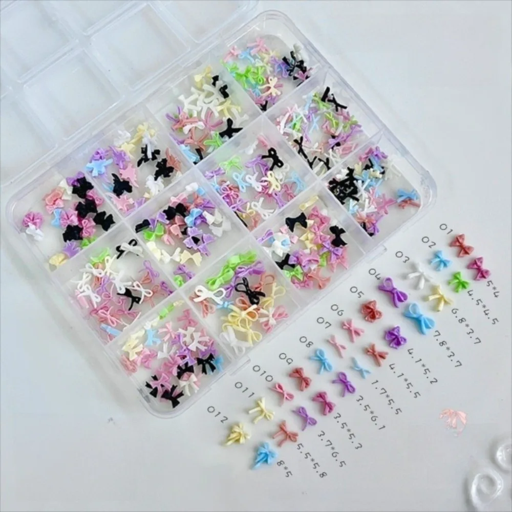 New Mini Bowknot Nail Art Accessories Mixed Pack Colorful Nail Art Stickers DIY Bowknot Nail Decoration Manicure Tool
New Mini Bowknot Nail Art Accessories Mixed Pack Colorful Nail Art Stickers DIY Bowknot Nail Decoration Manicure Tool