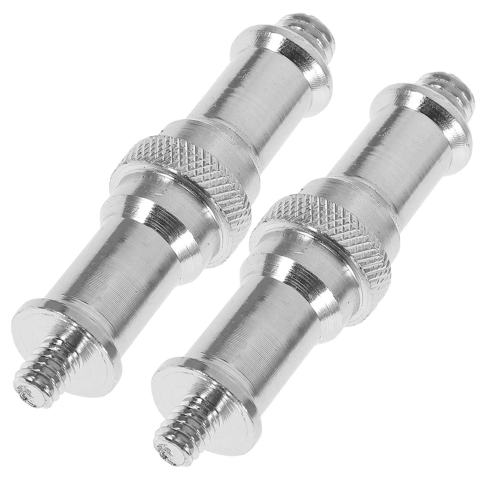 2pcs 1/4 To 3/8 Inch Male Threaded Adapter Spigot For Light Stand Flash Mounting All-Metal Photography Accessory Spigot Screw
2pcs 1/4 To 3/8 Inch Male Threaded Adapter Spigot For Light Stand Flash Mounting All-Metal Photography Accessory Spigot Screw