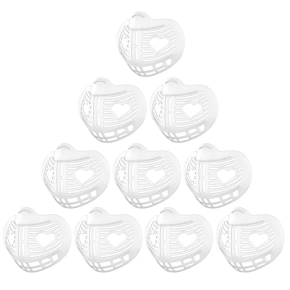 10 шт. держателей для масок, многоразовые внутренние опорные рамки, удобные, дышащие, из полиэтилена, легкие
10 шт. держателей для масок, многоразовые внутренние опорные рамки, удобные, дышащие, из полиэтилена, легкие