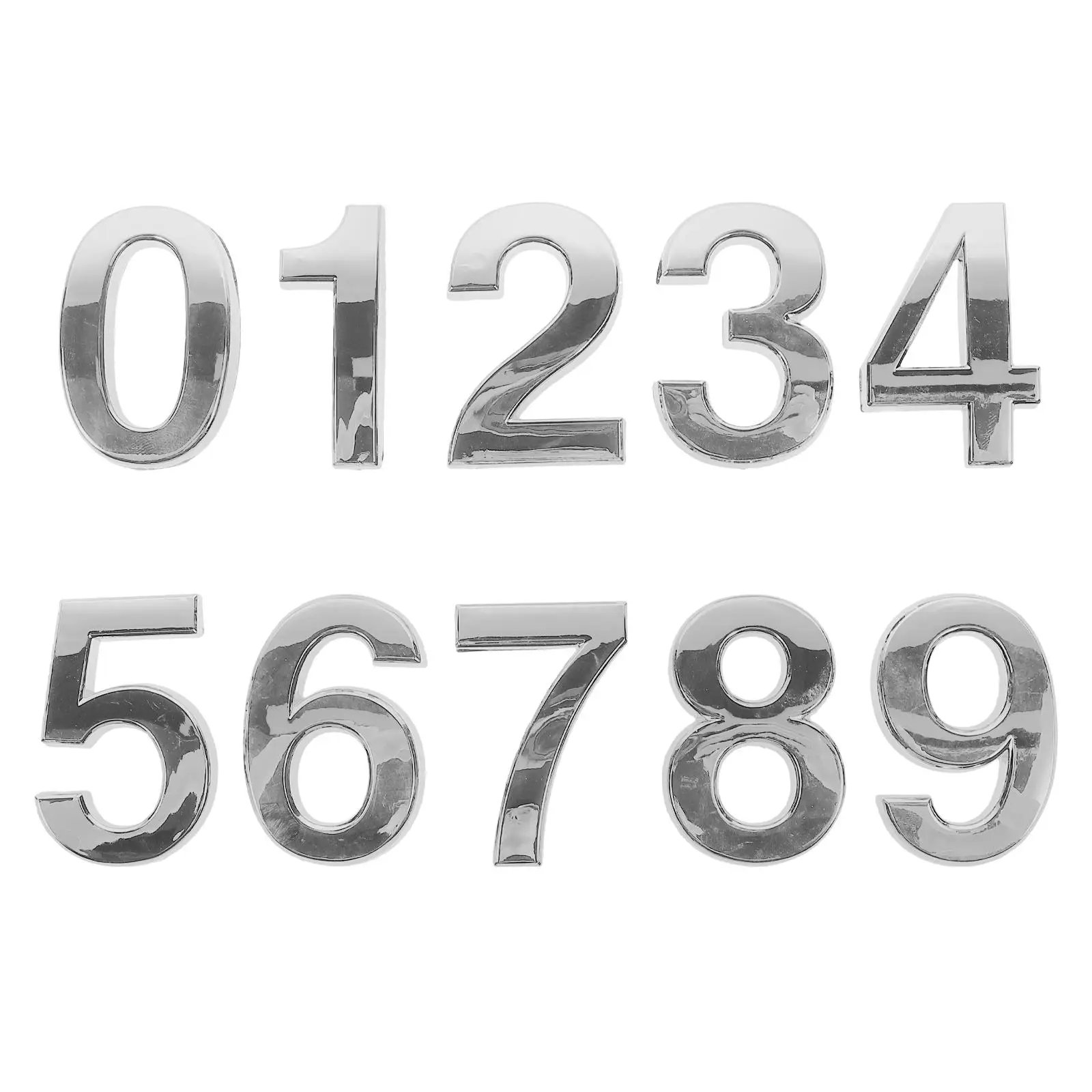 10 Pcs Digital Doorplate House Number Signboard ABS Electroplating Self Adhesive Easy Installation Apartment Office Hotel Room
10 Pcs Digital Doorplate House Number Signboard ABS Electroplating Self Adhesive Easy Installation Apartment Office Hotel Room