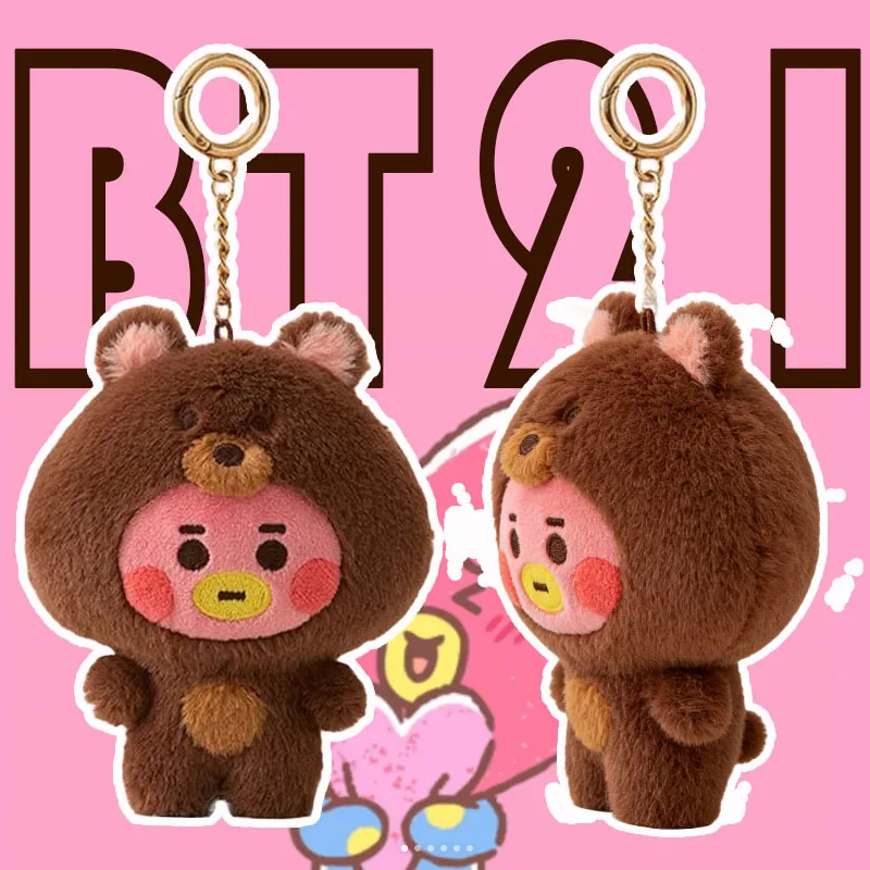 BT21 Anime Kawaii BABY Zoo Series Plush Doll Keychain Cute Cartoon Doll School Bag Pendant Decoration Birthday Gift Line Friends
BT21 Anime Kawaii BABY Zoo Series Plush Doll Keychain Cute Cartoon Doll School Bag Pendant Decoration Birthday Gift Line Friends