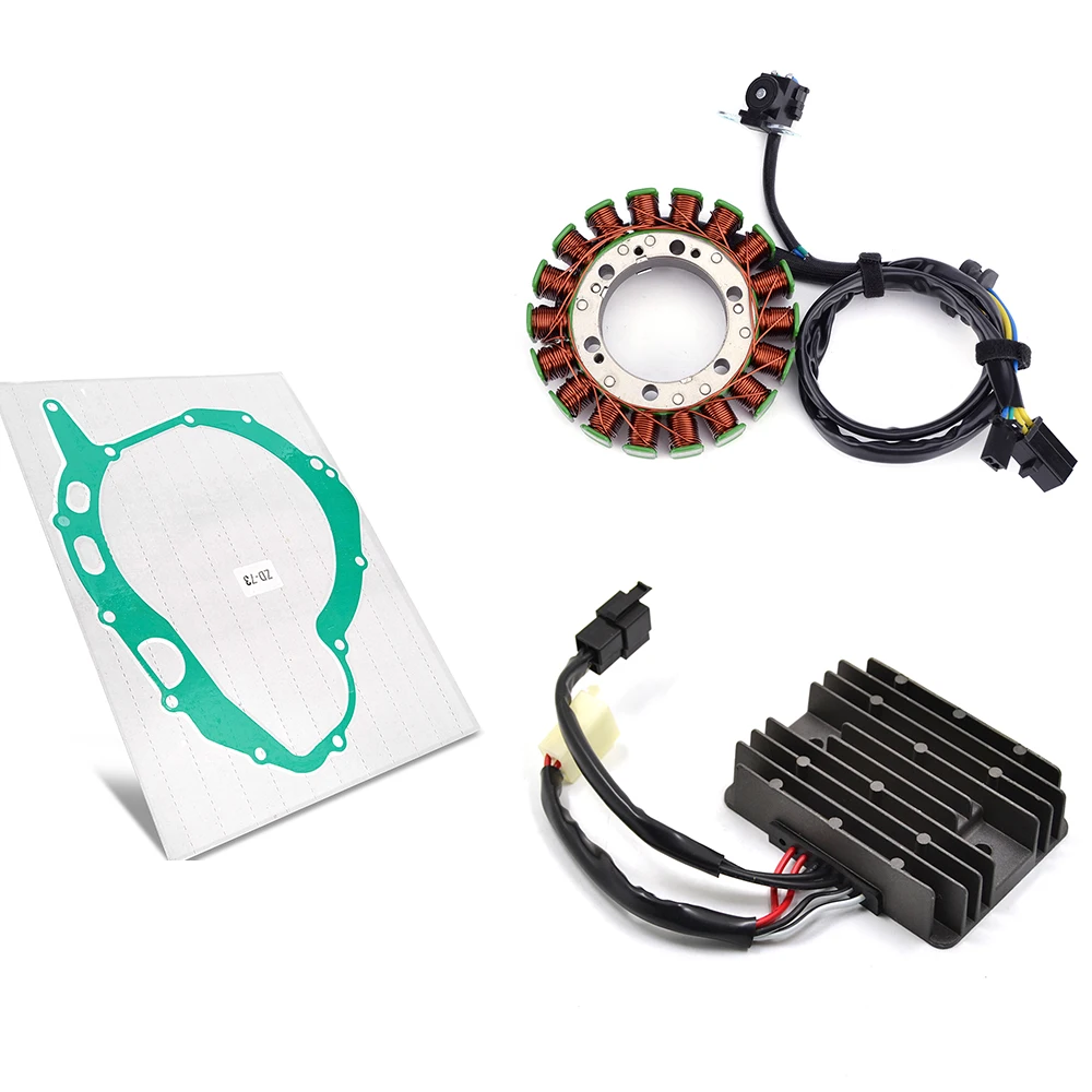 Rectifier Regulator Stator Coil Gasket Kit for Suzuki TL1000 TL1000R 1998-2003 TL 1000 TL1000S 1997-2001 32101-02F00 32800-02F00
Rectifier Regulator Stator Coil Gasket Kit for Suzuki TL1000 TL1000R 1998-2003 TL 1000 TL1000S 1997-2001 32101-02F00 32800-02F00
