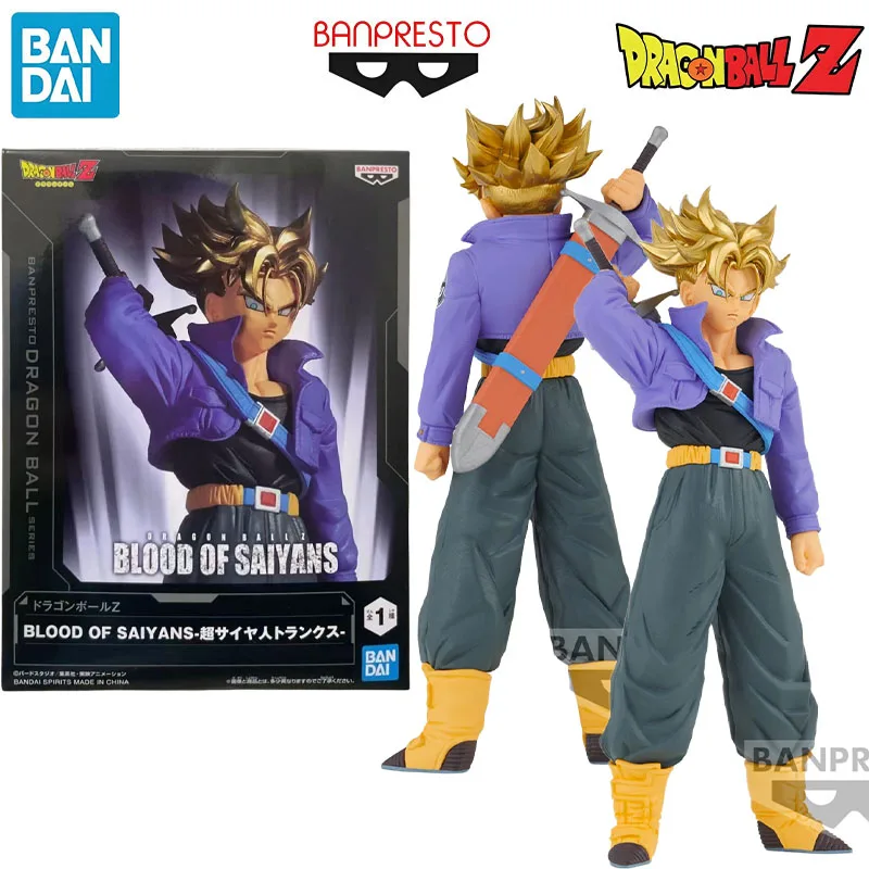 Bandai Genuine Banpresto Dragon Ball Z Anime Character Trunks BLOOD OF SAIYANS Kids Christmas Gift Collection Action Toys Model
Bandai Genuine Banpresto Dragon Ball Z Anime Character Trunks BLOOD OF SAIYANS Kids Christmas Gift Collection Action Toys Model