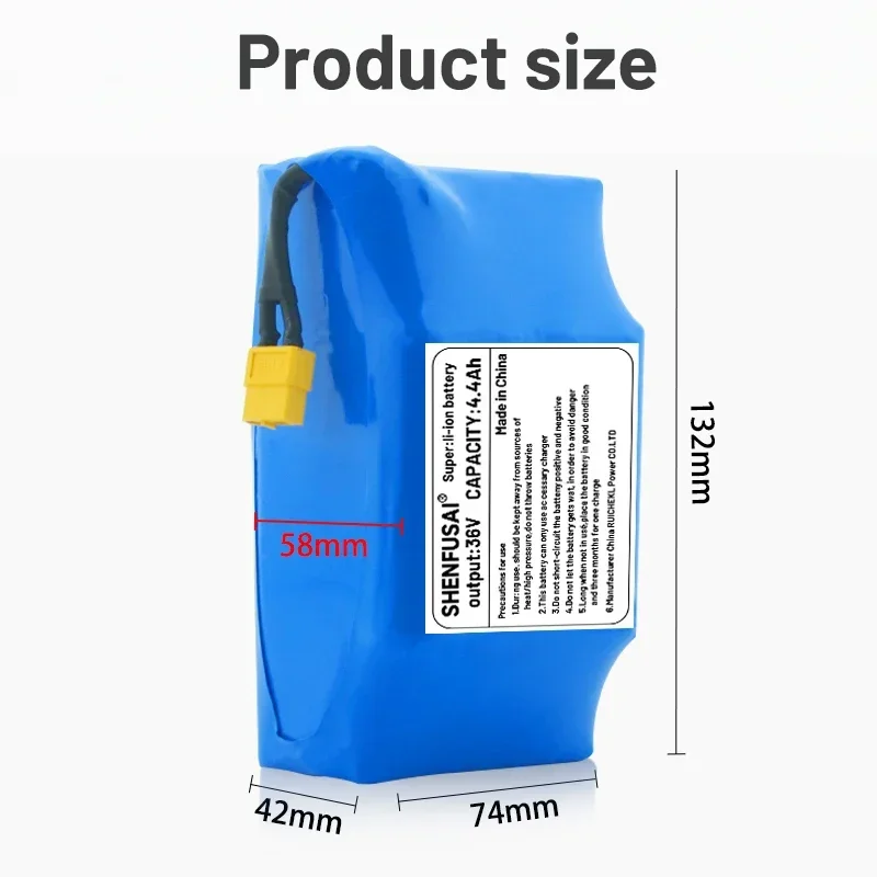 36V 4.4Ah 10S2P Li-ion Battery Pack, 4400mAh for Scooter Twist Car, 42V Rechargeable Power Supply
36V 4.4Ah 10S2P Li-ion Battery Pack, 4400mAh for Scooter Twist Car, 42V Rechargeable Power Supply