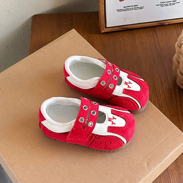 Spring Boys Girl's Casual Shoes Round Toe Hook-loop Daily Chic Kid's Flat Shoe Pink Grey Anti-slip Comfy Versatile Children Shoe
Spring Boys Girl's Casual Shoes Round Toe Hook-loop Daily Chic Kid's Flat Shoe Pink Grey Anti-slip Comfy Versatile Children Shoe