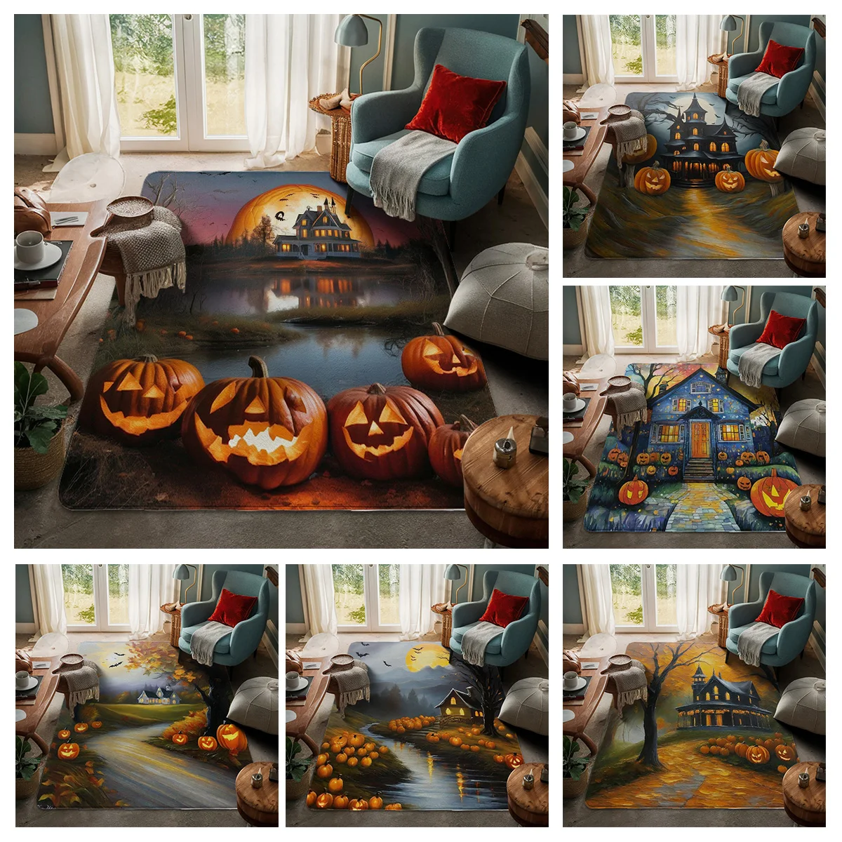 House entrance carpet Home door mat Modern Nordic style Room Bath Foot bathroom non-slip Kitchen water Halloween rugs Abstract
House entrance carpet Home door mat Modern Nordic style Room Bath Foot bathroom non-slip Kitchen water Halloween rugs Abstract