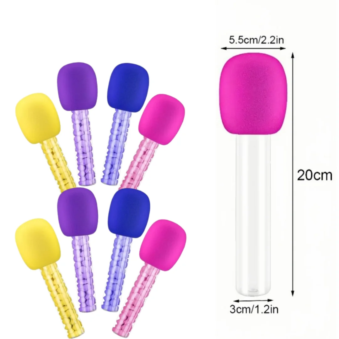 4/12Pcs Microphone Candy Tubes Plastic Toy Rock Music Party Fake Prop Microphone Candy Tube Disco Singer Theme Decor Supplies
4/12Pcs Microphone Candy Tubes Plastic Toy Rock Music Party Fake Prop Microphone Candy Tube Disco Singer Theme Decor Supplies
