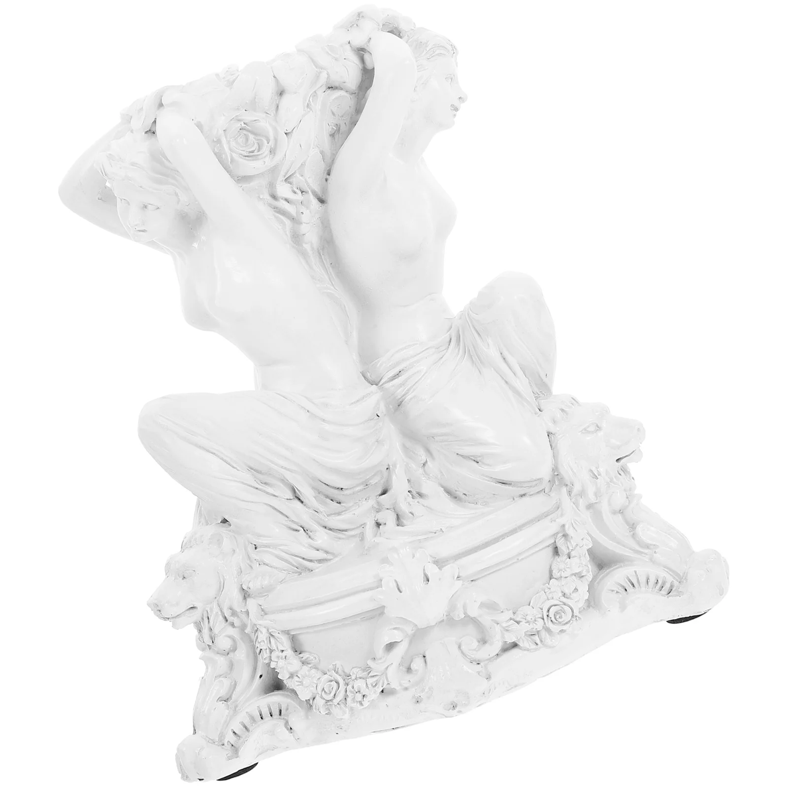 Nordic Mythology Three Goddesses Sculpture Candlestick Resin Art Home Office Decor Romantic Tabletop Ornament Holder
Nordic Mythology Three Goddesses Sculpture Candlestick Resin Art Home Office Decor Romantic Tabletop Ornament Holder