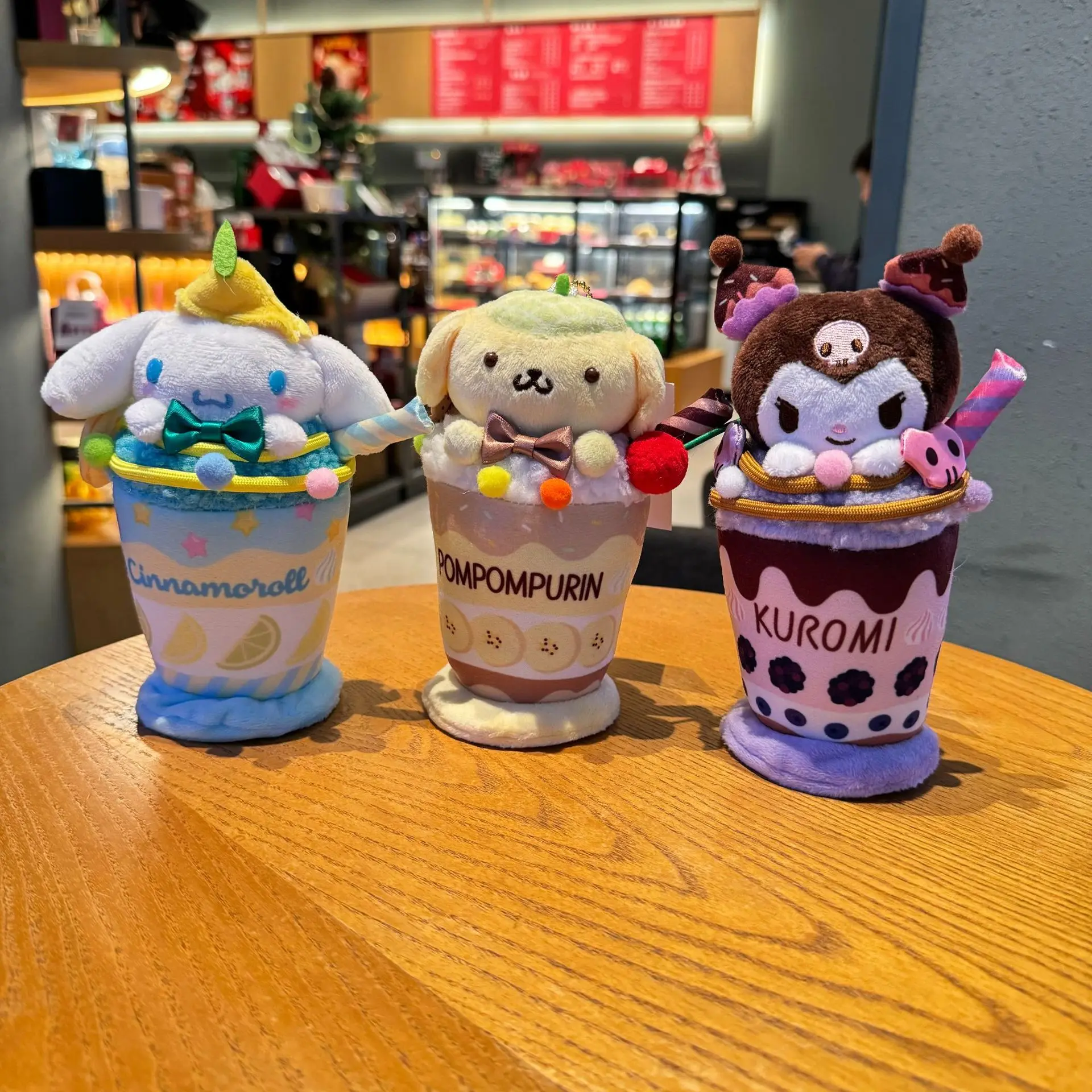 Sanrio Hello Kitty Cinnamoroll Ice Cream Cup Plush Pendant Kuromi My Melody Bag Accessories Keychain Backpack Decoration Gift
Sanrio Hello Kitty Cinnamoroll Ice Cream Cup Plush Pendant Kuromi My Melody Bag Accessories Keychain Backpack Decoration Gift
