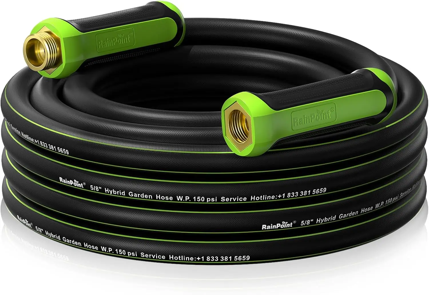 25ft Heavy Duty Flexible Garden Hose with Swivel Handle, No Kink, All-Weather for Yard and Car Wash
25ft Heavy Duty Flexible Garden Hose with Swivel Handle, No Kink, All-Weather for Yard and Car Wash