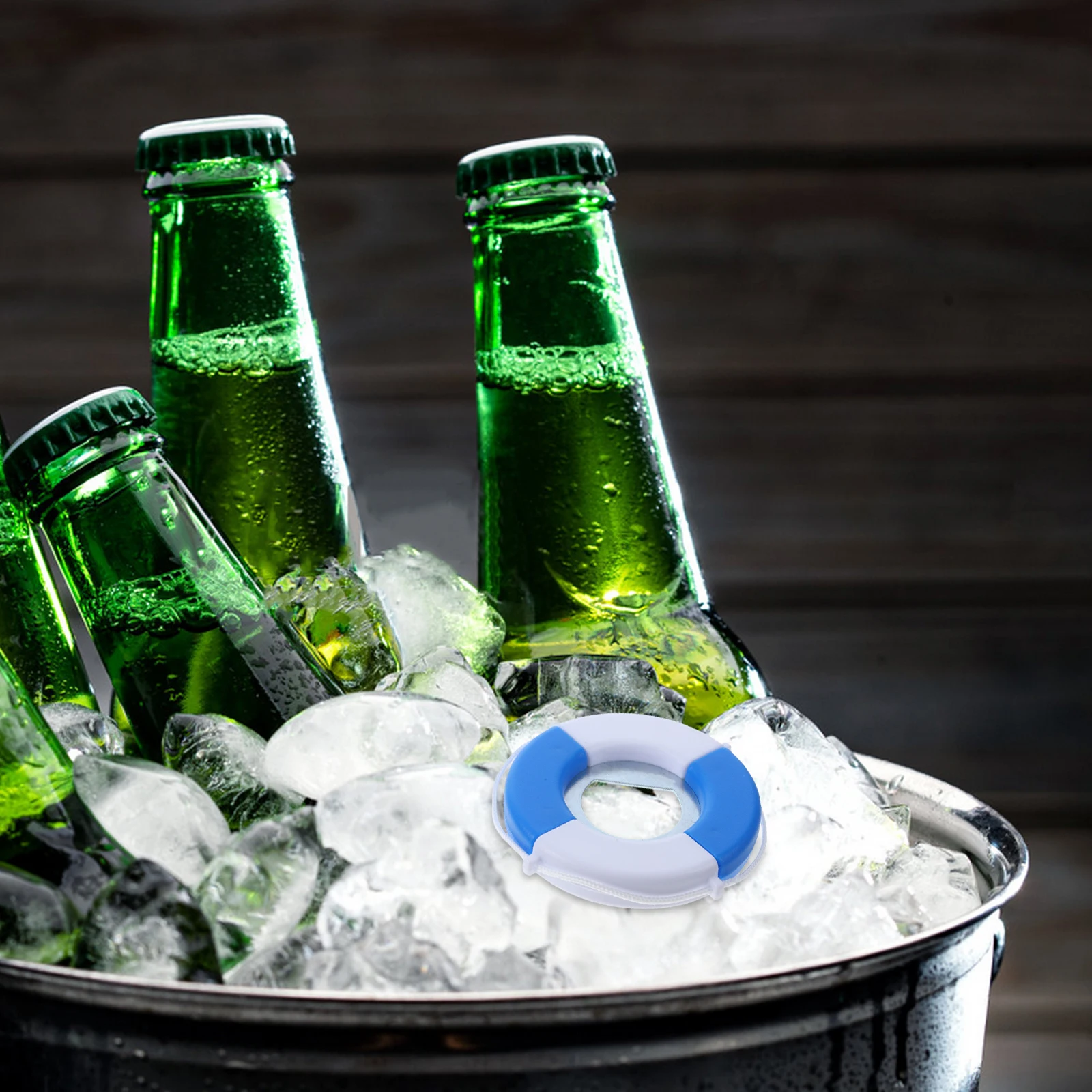 1pc Swim Ring Bottle Beer Opener Life Buoy Shaped Household Tool Efficient Plastic Beverage Opener Small Kitchen Bar Restaurant
1pc Swim Ring Bottle Beer Opener Life Buoy Shaped Household Tool Efficient Plastic Beverage Opener Small Kitchen Bar Restaurant