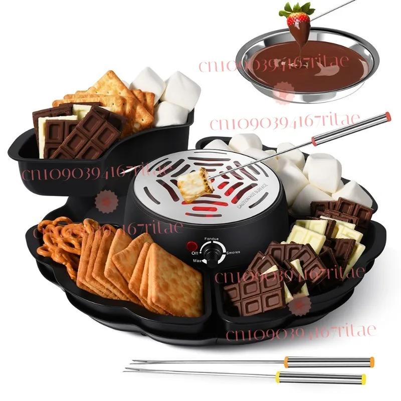 Party-Ready Chocolate Fondue & Cotton Candy Combo Machine, 12-Piece Stainless Steel Set for Home, Wedding & Outdoor Events
Party-Ready Chocolate Fondue & Cotton Candy Combo Machine, 12-Piece Stainless Steel Set for Home, Wedding & Outdoor Events