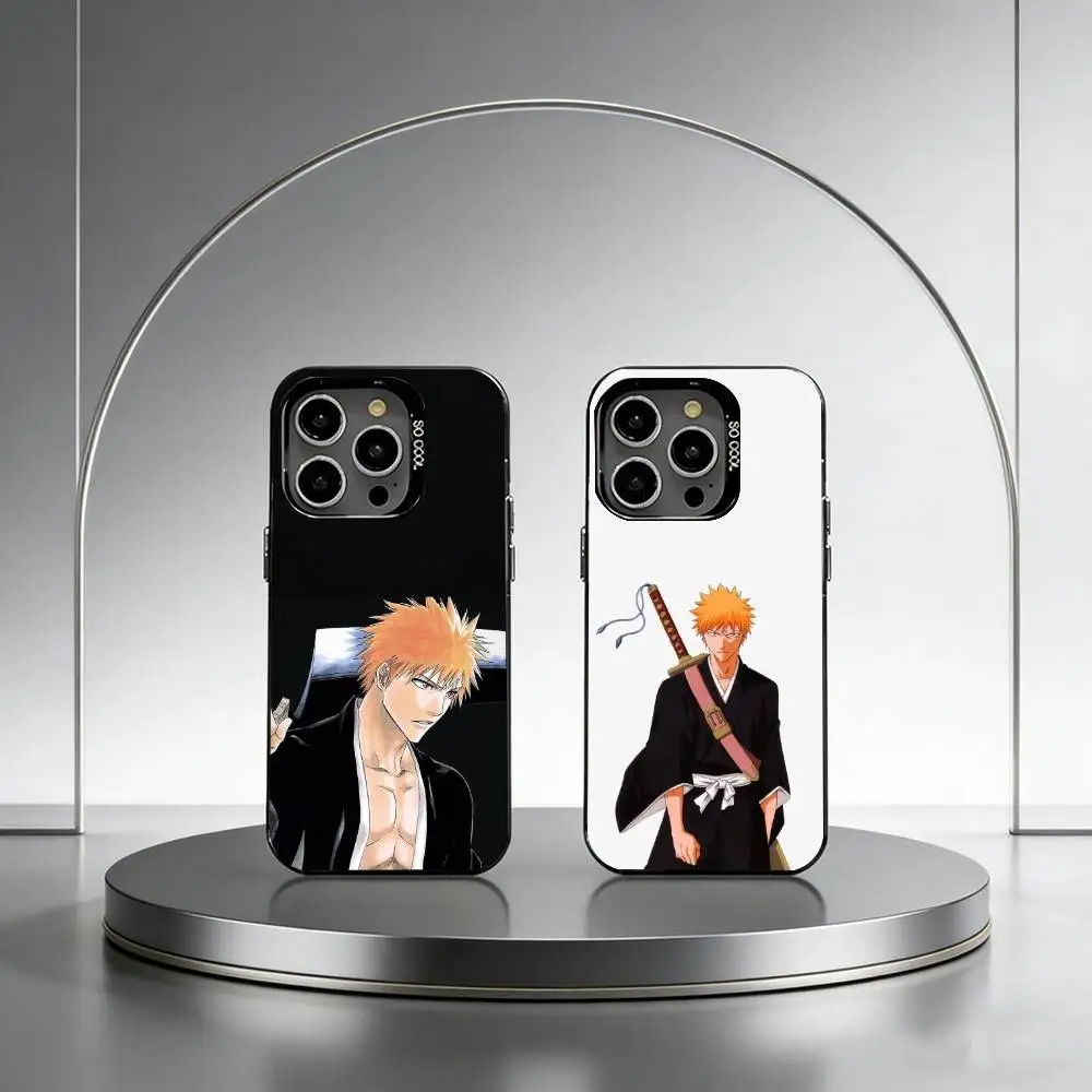 Bleach Ichigo Kurosaki Phone Case For iPhone 17,16,15,14,13,12,11 Plus,Pro Max,XS,Colored Silver Plated Inside Cover
Bleach Ichigo Kurosaki Phone Case For iPhone 17,16,15,14,13,12,11 Plus,Pro Max,XS,Colored Silver Plated Inside Cover