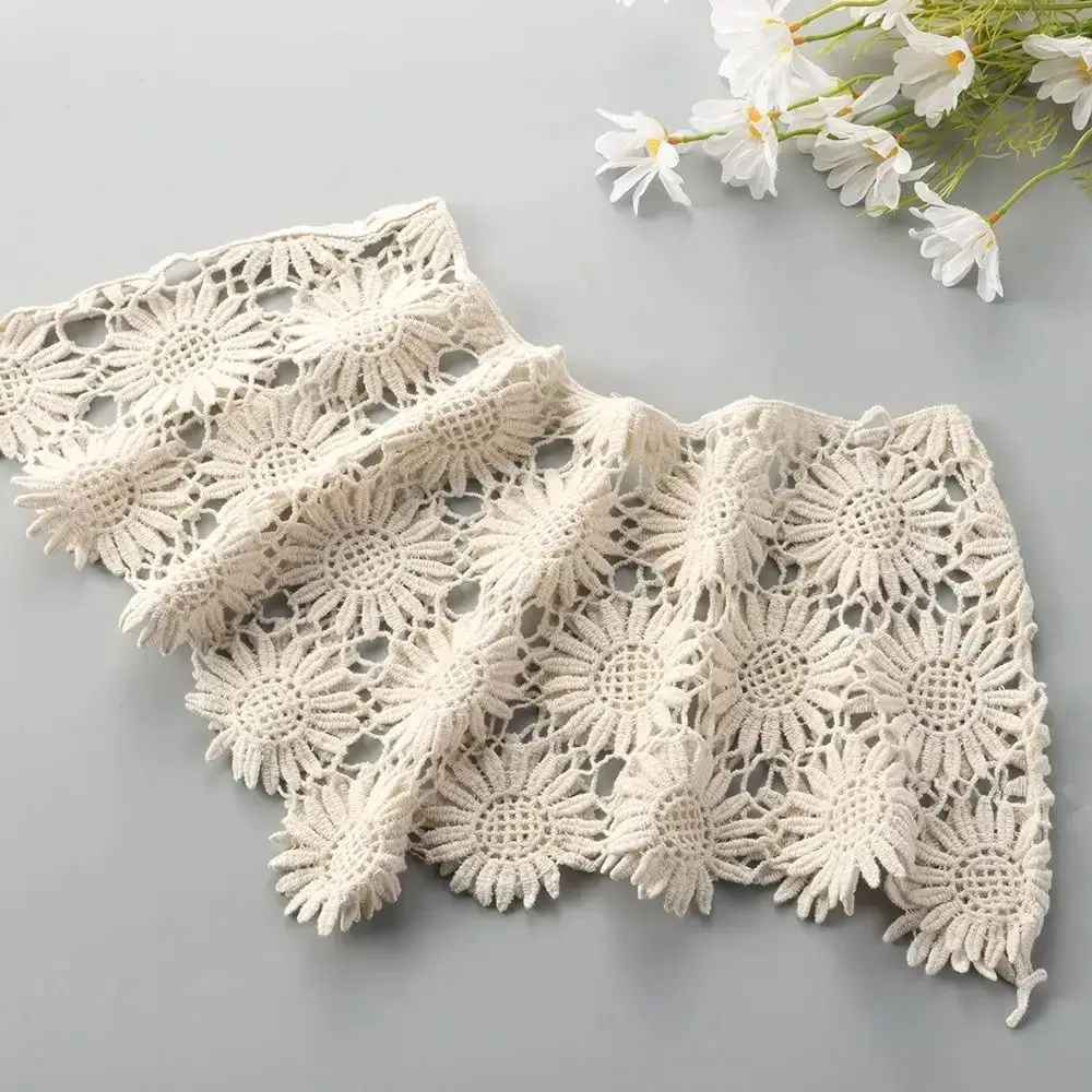 Creative False Crochet Collar Tulle Lace DIY Hollow Out Vest Detachable Layered Look Lace Shawl Poncho Dress Decorative Shoulder
Creative False Crochet Collar Tulle Lace DIY Hollow Out Vest Detachable Layered Look Lace Shawl Poncho Dress Decorative Shoulder