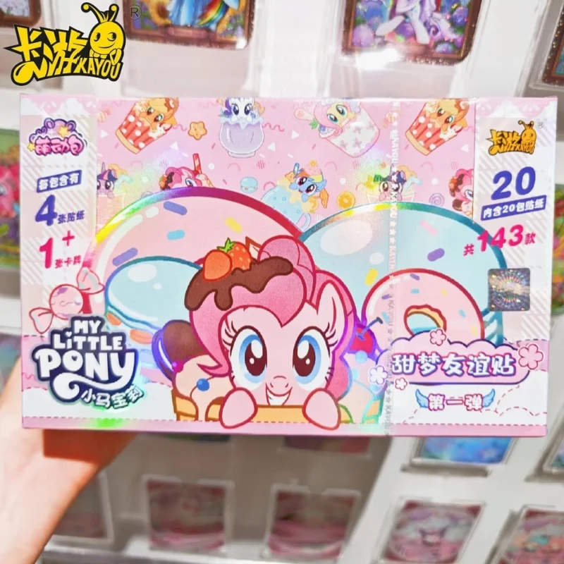 Подлинные карты Kayou My Little Pony, наклейка дружбы Sweet Dream, сумка Mengdong, милая коллекционная карта принцессы аниме, игрушка, подарок для девочки
Подлинные карты Kayou My Little Pony, наклейка дружбы Sweet Dream, сумка Mengdong, милая коллекционная карта принцессы аниме, игрушка, подарок для девочки