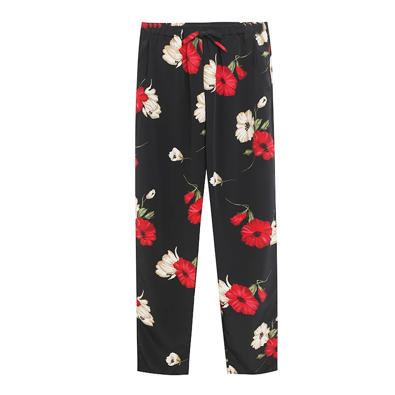 Sweet Style High Waist Straight Leg Pants Women's Summer Chiffon Pocket Pants Loose Vintage Elastic Waist Holiday Wear
Sweet Style High Waist Straight Leg Pants Women's Summer Chiffon Pocket Pants Loose Vintage Elastic Waist Holiday Wear