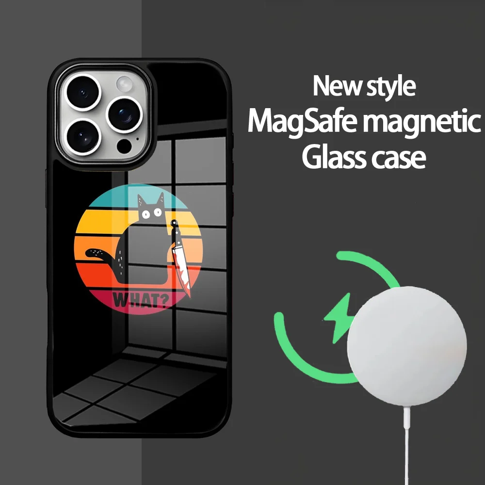 Daomao Phone Case For IPhone 16 15 14 13 12 11 Pro Max Plus Mini Magsafe Mirror Wireless Magnetic Cover
Daomao Phone Case For IPhone 16 15 14 13 12 11 Pro Max Plus Mini Magsafe Mirror Wireless Magnetic Cover