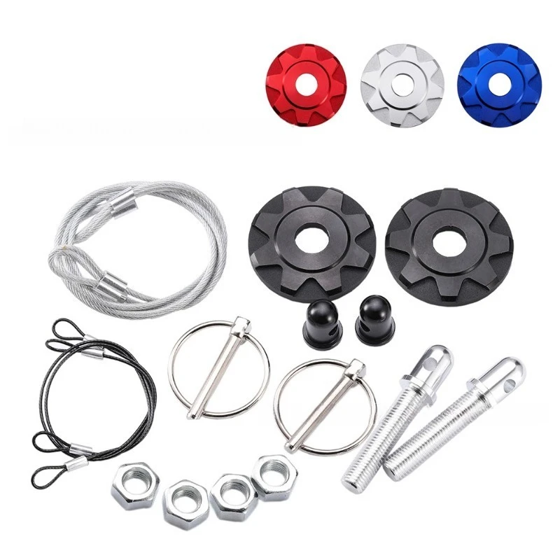 Modified exterior accessories, cable cover lock, hood lock, aluminum alloy cover lock
Modified exterior accessories, cable cover lock, hood lock, aluminum alloy cover lock