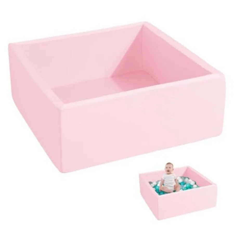 Нежно-розовый квадратный бассейн из поролона для малышей, мягкая игровая площадка, идеальный подарок, бассейн для игр в помещении
Нежно-розовый квадратный бассейн из поролона для малышей, мягкая игровая площадка, идеальный подарок, бассейн для игр в помещении
