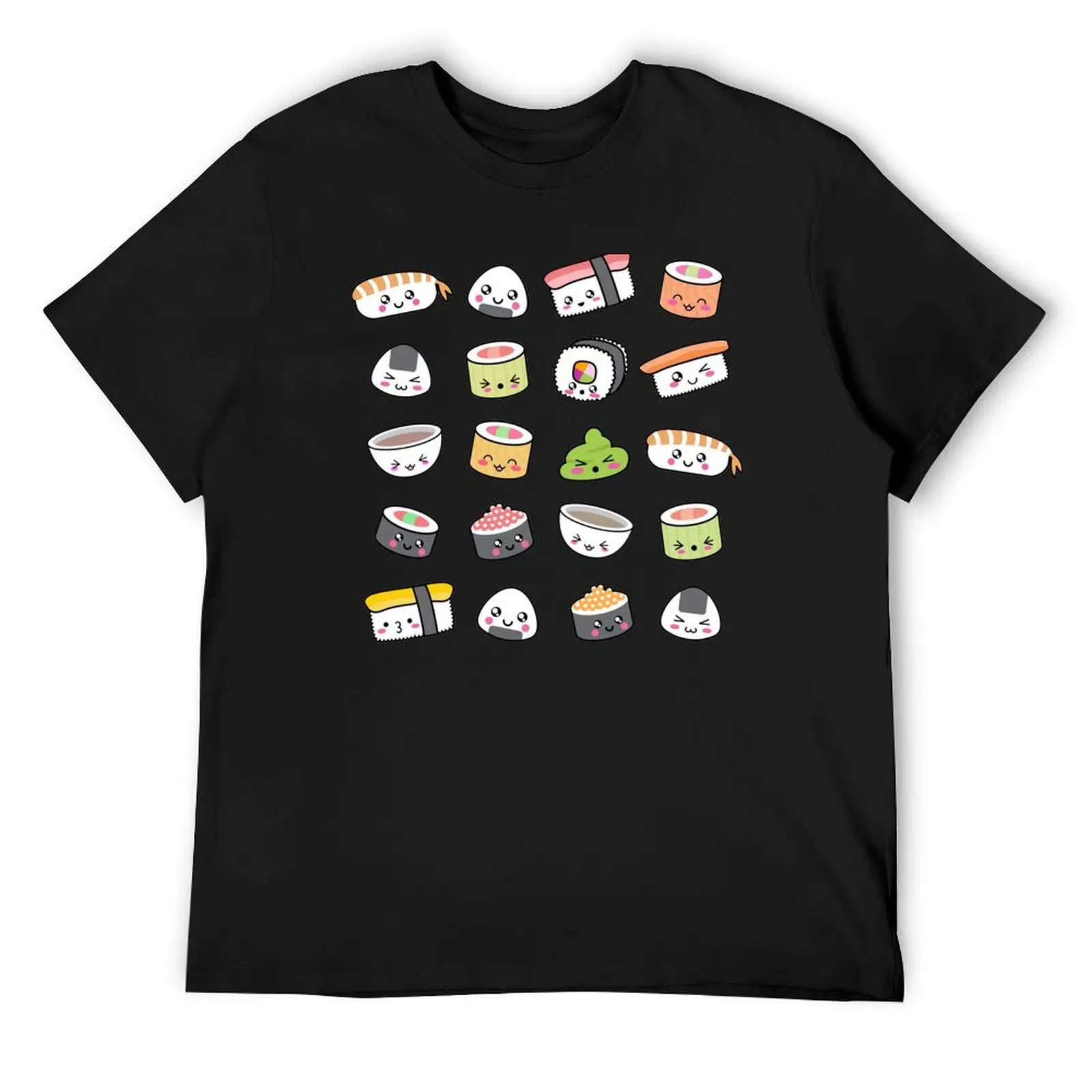 Happy kawaii sushi pattern T-Shirt tops blacks boys animal print fruit of the loom mens t shirts
Happy kawaii sushi pattern T-Shirt tops blacks boys animal print fruit of the loom mens t shirts