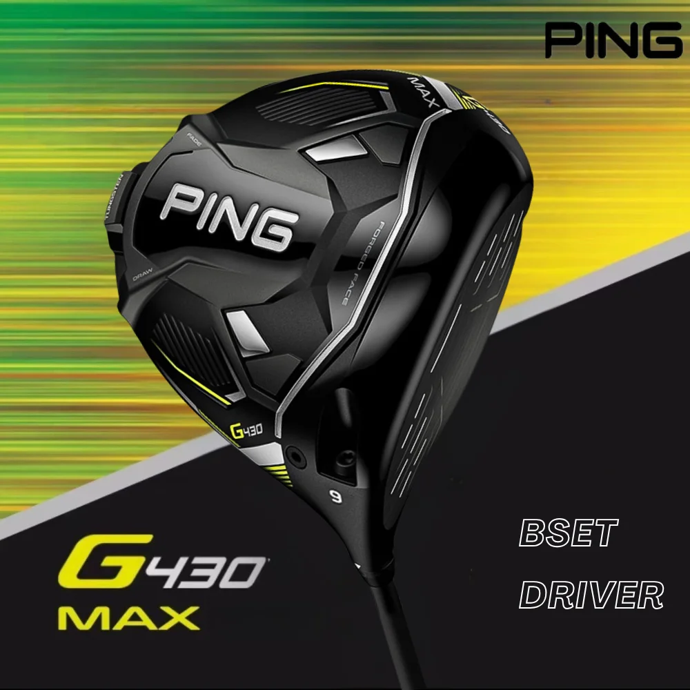 PING G430 MAX Golf Club High Performance No.1 Wood Driver 9/10.5 Degree High Fault Tolerance Long Distance Club Golf Putter
PING G430 MAX Golf Club High Performance No.1 Wood Driver 9/10.5 Degree High Fault Tolerance Long Distance Club Golf Putter