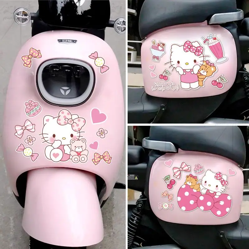 HelloKitty Cartoon Car Motorcycle Pink Theme Stickers Kawaii Cat Bear Bow Scratch Cover Car Body Decoration Stickers
HelloKitty Cartoon Car Motorcycle Pink Theme Stickers Kawaii Cat Bear Bow Scratch Cover Car Body Decoration Stickers
