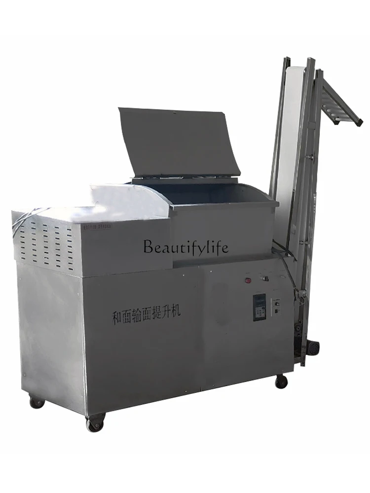 Mixing machine conveying surface lifts 100kg stainless steel automatic steamed bread production line
Mixing machine conveying surface lifts 100kg stainless steel automatic steamed bread production line