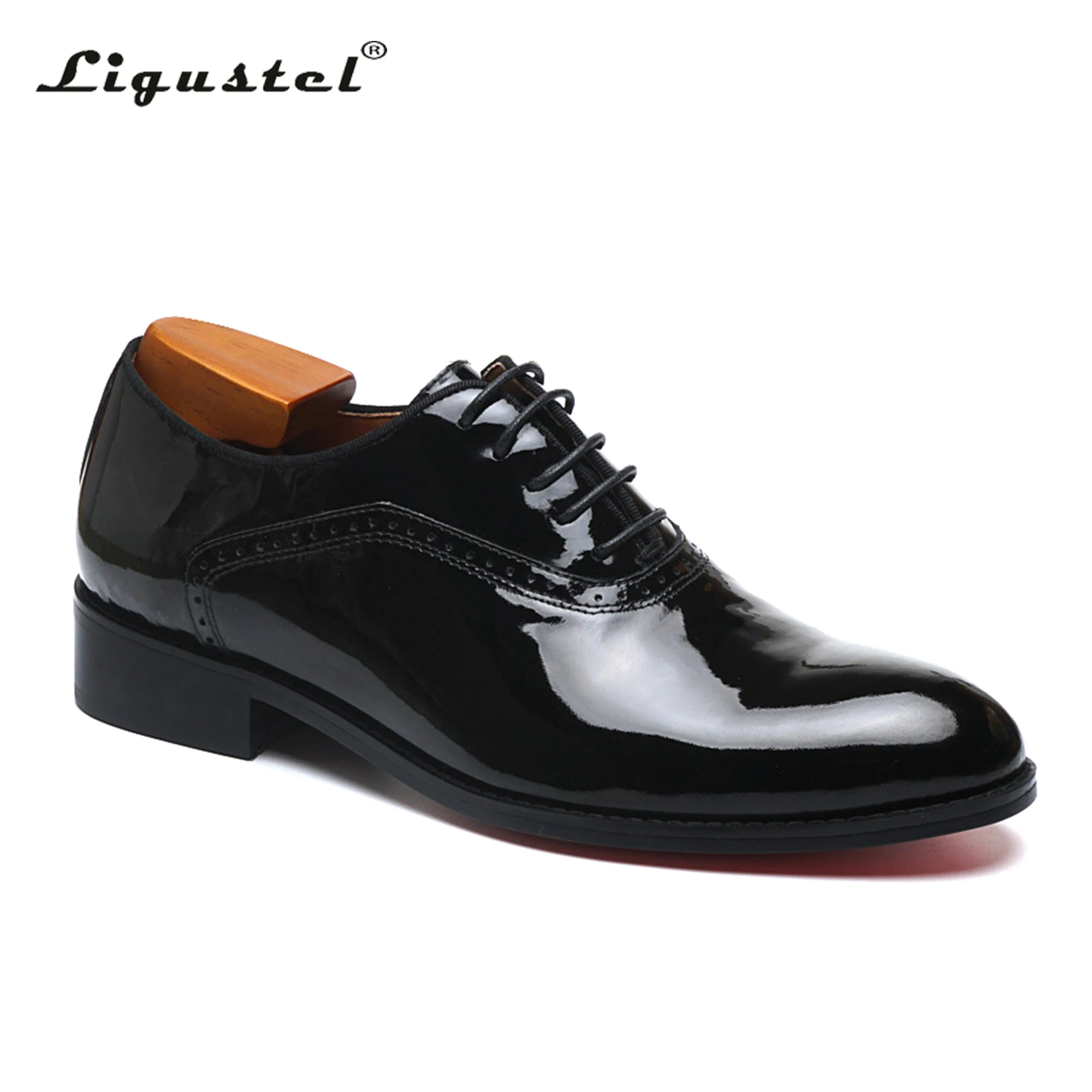 Ligustel Luxury Wedding Party Oxfords Shoes for Men Handmade Black Leather Red Bottom Lace-up Casual Dress Shoes Free Shipping
Ligustel Luxury Wedding Party Oxfords Shoes for Men Handmade Black Leather Red Bottom Lace-up Casual Dress Shoes Free Shipping