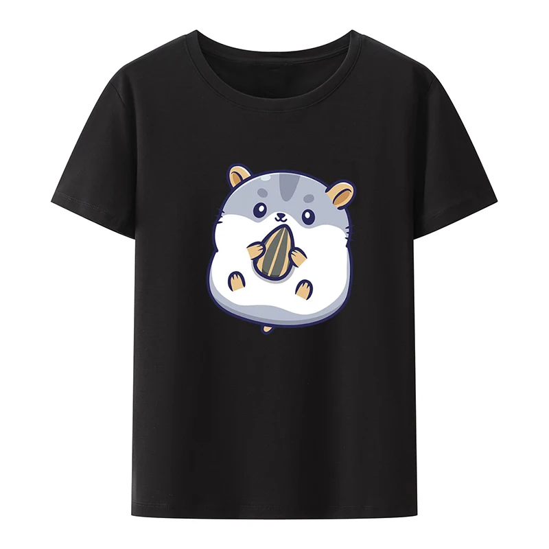 Cartoon Hamster T-shirt Hip-hop Cute Comfortable Vintage Summer Clothes for Women Humor Street Fashion De Mujer Same Style Loose
Cartoon Hamster T-shirt Hip-hop Cute Comfortable Vintage Summer Clothes for Women Humor Street Fashion De Mujer Same Style Loose