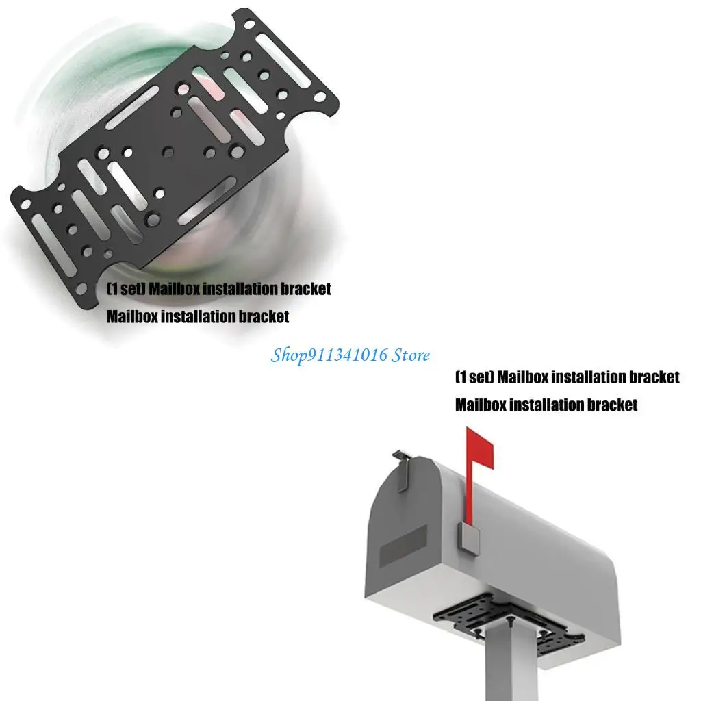 Multiple Hole Mailbox Installation Bracket Flexible Design for Various Post Types
Multiple Hole Mailbox Installation Bracket Flexible Design for Various Post Types