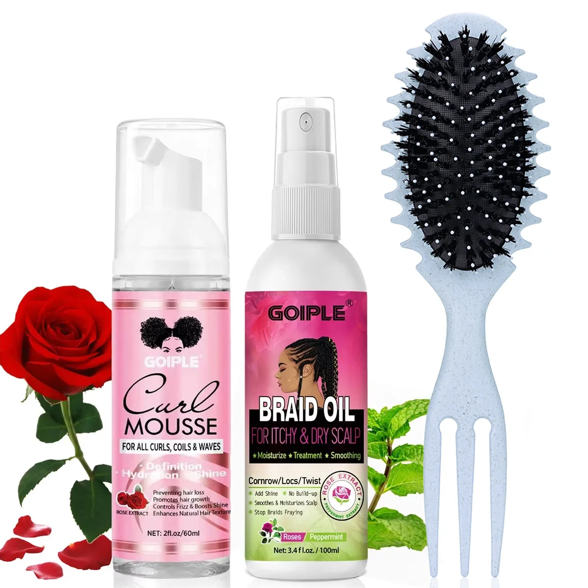 Braid Oil for Soothes Moisturizes Braiding Scalp Oil Enhances Shine Reduces Frizz Curls Foam Control Product Curl Styling Mousse
Braid Oil for Soothes Moisturizes Braiding Scalp Oil Enhances Shine Reduces Frizz Curls Foam Control Product Curl Styling Mousse
