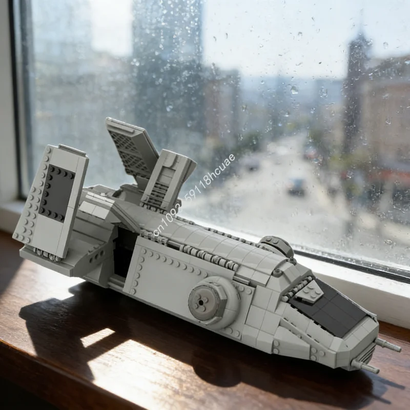 543pcs MOC Imperial Shuttle Star Battle Model Building Blocks Christmas Gifts Architecture Toy DIY Education Creative Idea
543pcs MOC Imperial Shuttle Star Battle Model Building Blocks Christmas Gifts Architecture Toy DIY Education Creative Idea