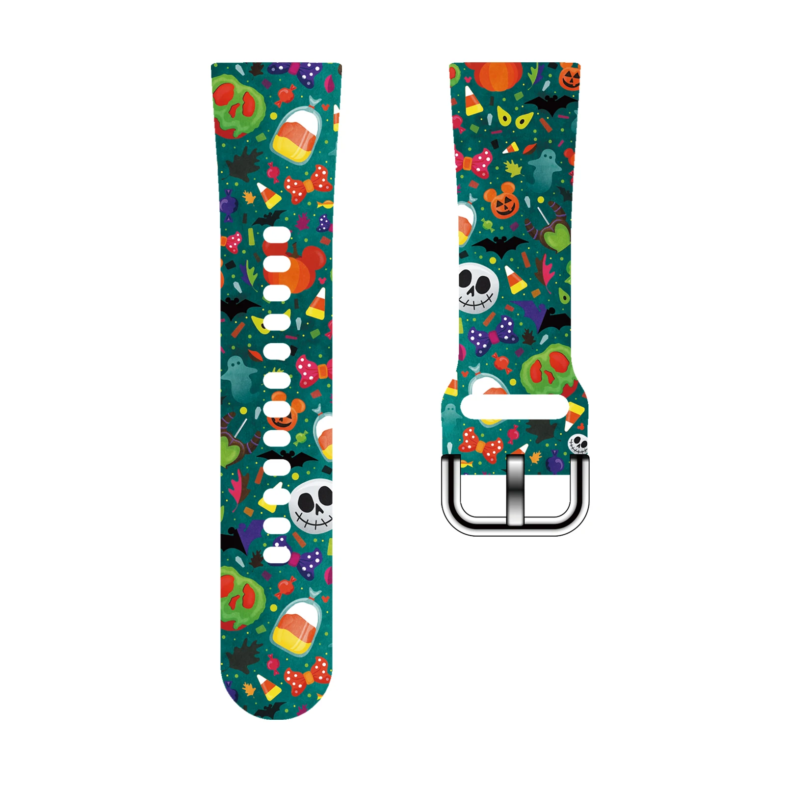Ремешок с принтом Halloween Series2 для Fitbit Versa 2/1, сменный браслет для часов Versa 4/3, ремешок для часов для женщин в подарок 
Ремешок с принтом Halloween Series2 для Fitbit Versa 2/1, сменный браслет для часов Versa 4/3, ремешок для часов для женщин в подарок