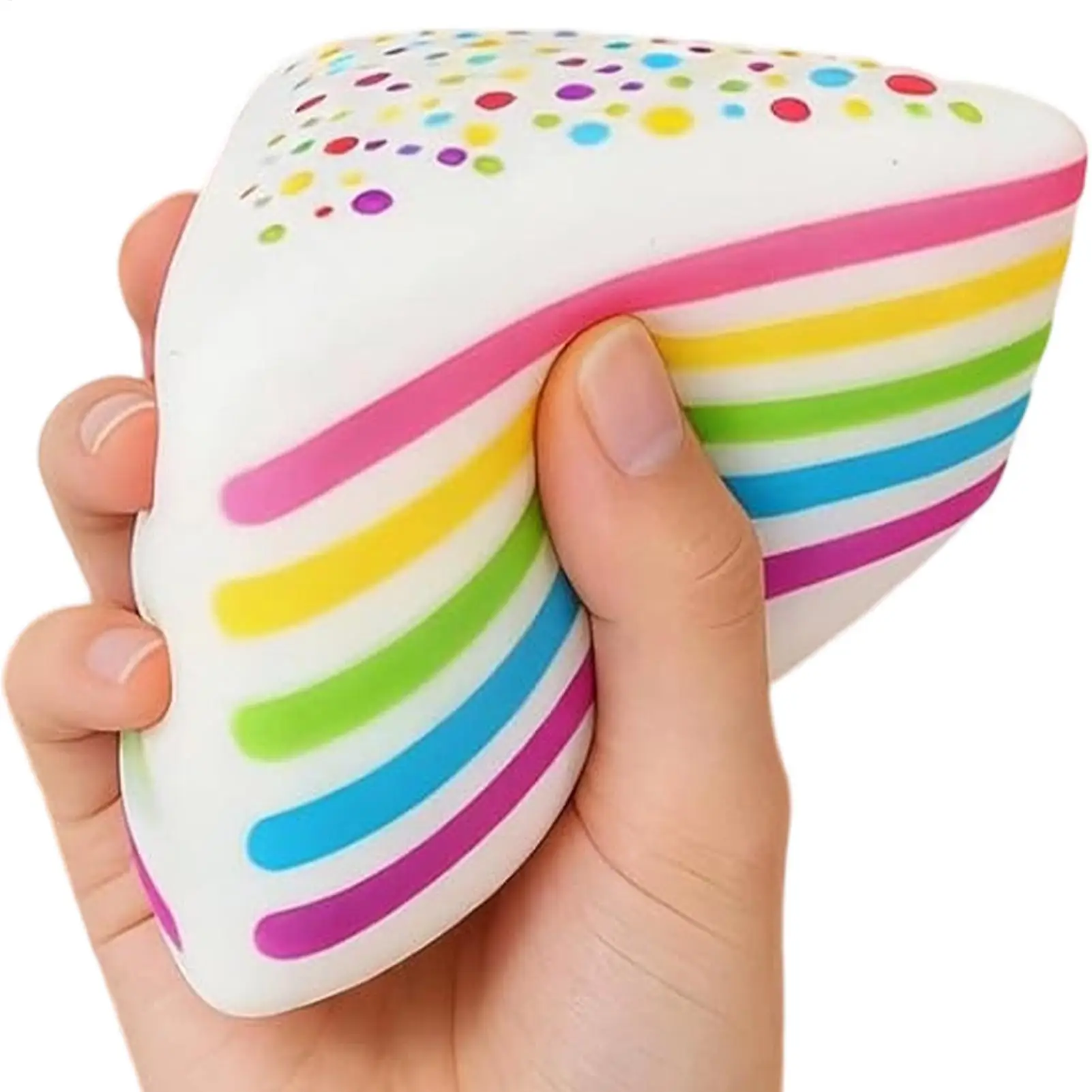 Slow Rising Stress Reliever Toy Simulated Rainbow Layer Cake Squeeze Toy Stress Relief Sensory Fidget Toys
Slow Rising Stress Reliever Toy Simulated Rainbow Layer Cake Squeeze Toy Stress Relief Sensory Fidget Toys
