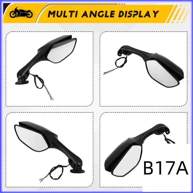 BT-For Yamaha YZF-R7 YZF-R9 Rearview Mirror With Turn Signal Side Mirror For Yamaha YZF-R9 Motorcycle Accessories
BT-For Yamaha YZF-R7 YZF-R9 Rearview Mirror With Turn Signal Side Mirror For Yamaha YZF-R9 Motorcycle Accessories