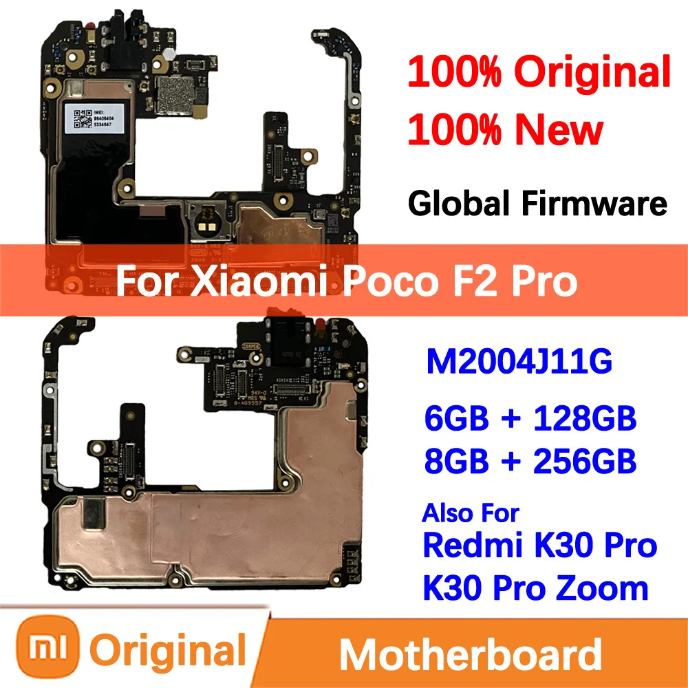 100% New Original Motherboard for Xiaomi Poco F2 Pro Mainboard Logic Circuit Board Plate Global Unlocked Redmi K30 Pro ZooM boar
100% New Original Motherboard for Xiaomi Poco F2 Pro Mainboard Logic Circuit Board Plate Global Unlocked Redmi K30 Pro ZooM boar