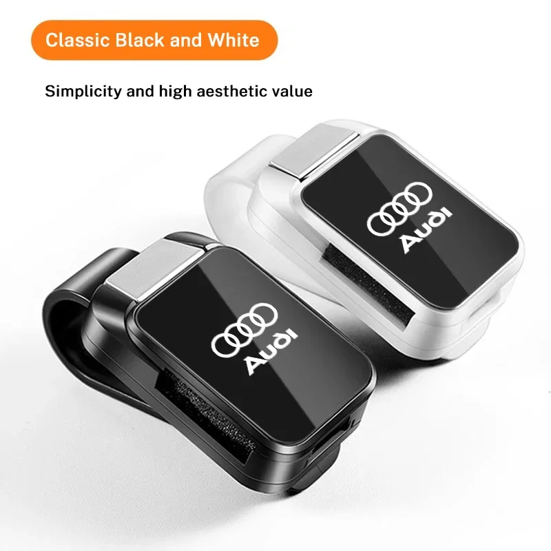 Fashion Car Sun Visor Glasses Clip Eyeglasses Storage Holder For Audi SLine A3 A4 A5 A6 Q2 Q3 Q5 Q7 TT B5 8V 8P Auto Accessories
Fashion Car Sun Visor Glasses Clip Eyeglasses Storage Holder For Audi SLine A3 A4 A5 A6 Q2 Q3 Q5 Q7 TT B5 8V 8P Auto Accessories