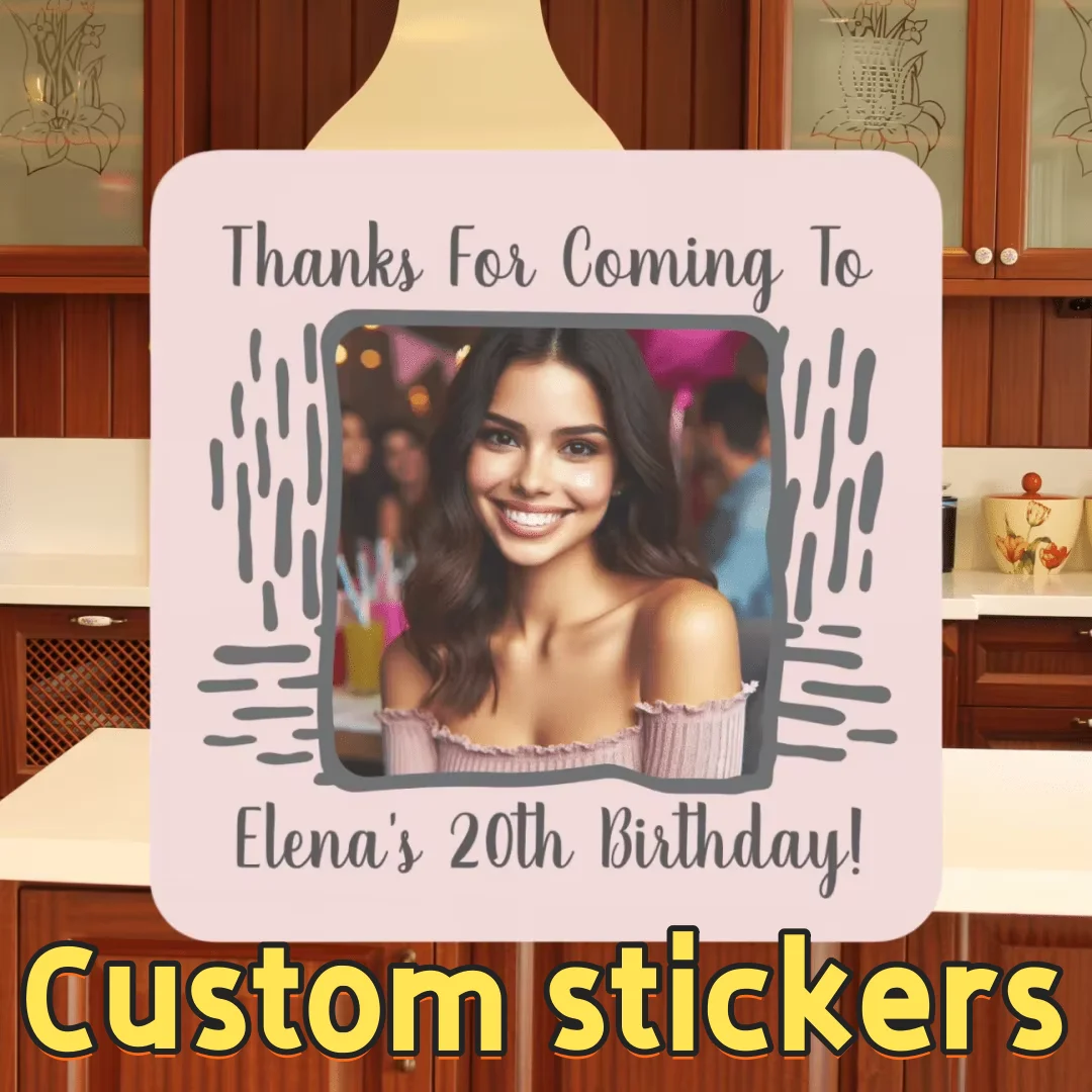 Custom birthday commemorative stickers,personalized with photos and names,birthday thank you decorative stickers for party favor
Custom birthday commemorative stickers,personalized with photos and names,birthday thank you decorative stickers for party favor
